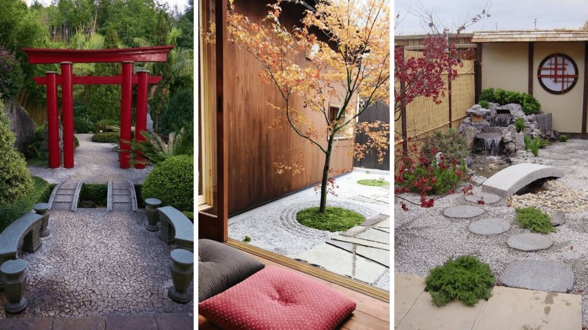 Japanese Patio Ideas | Backyard Patio Design Ideas 2023 | Garden Landscaping ideas Part II