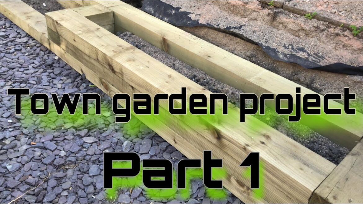 Unlock the potential: how a retaining wall transformers a small town garden #gardenproject Unlock the potential: how a retaining wall transformers a small town garden #gardenproject