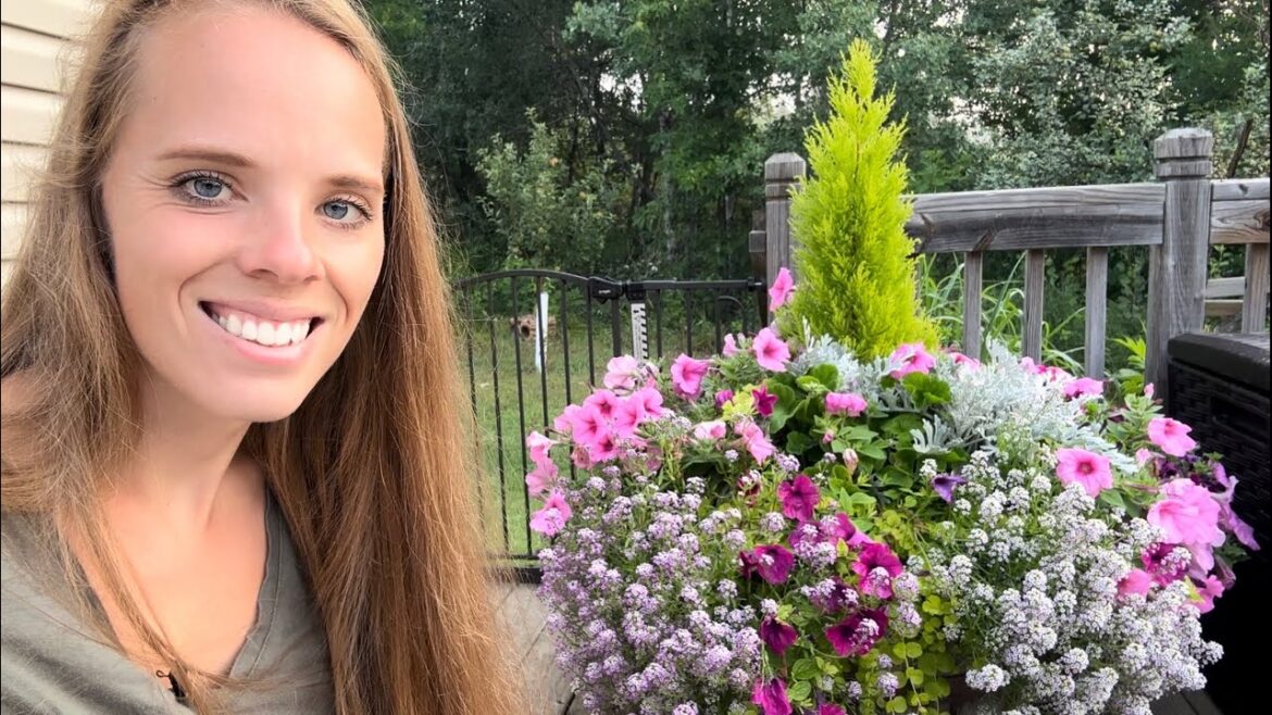 July Container Garden Tour (Flowers & Veggies)! | Simply Bloom