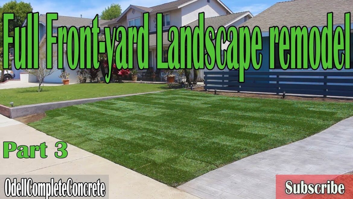How to Lay Sod with Sprinklers & low voltage Lighting. Front-yard Landscape Remodel Part 3 How to Lay Sod with Sprinklers & low voltage Lighting. Front-yard Landscape Remodel Part 3