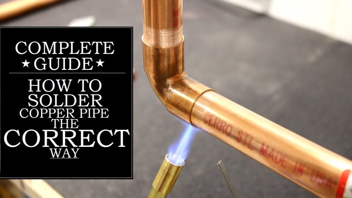 How to Solder Copper Pipe The CORRECT Way | GOT2LEARN How to Solder Copper Pipe The CORRECT Way | GOT2LEARN