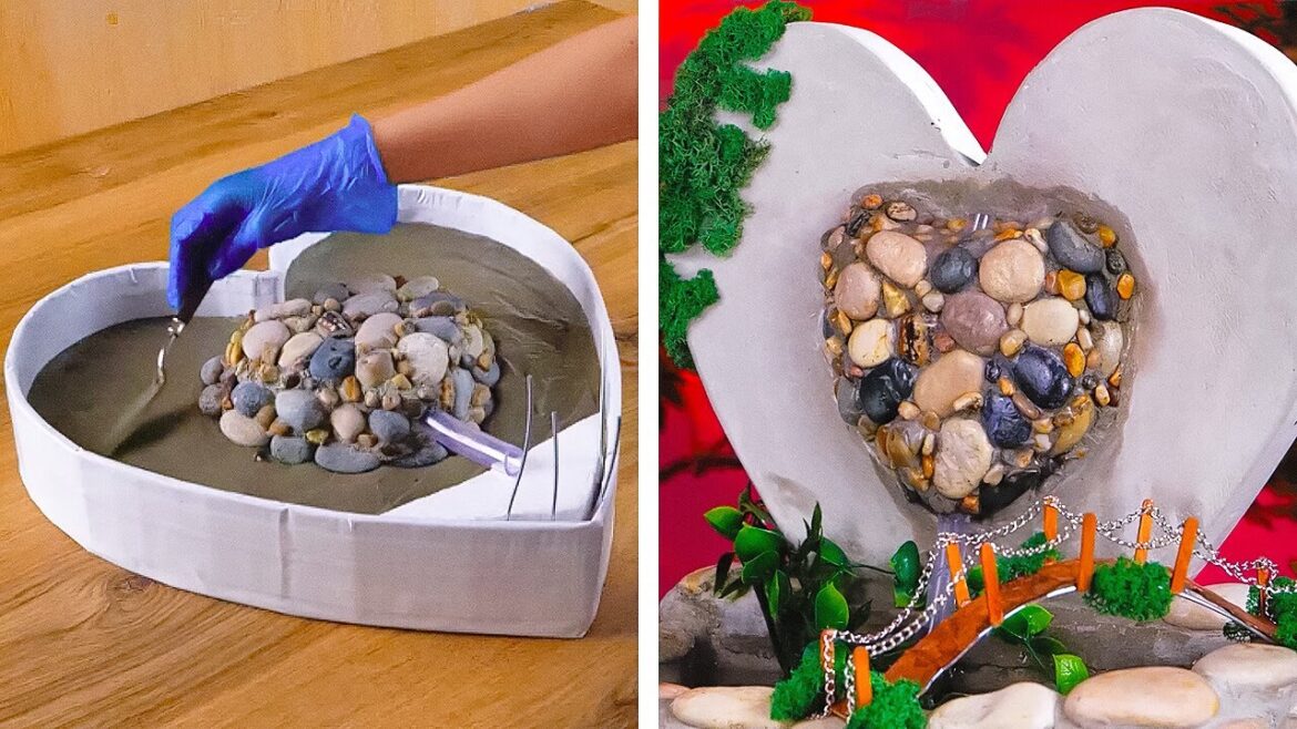 DIY Cement Wonder for Your Enchanted Garden DIY Cement Wonder for Your Enchanted Garden