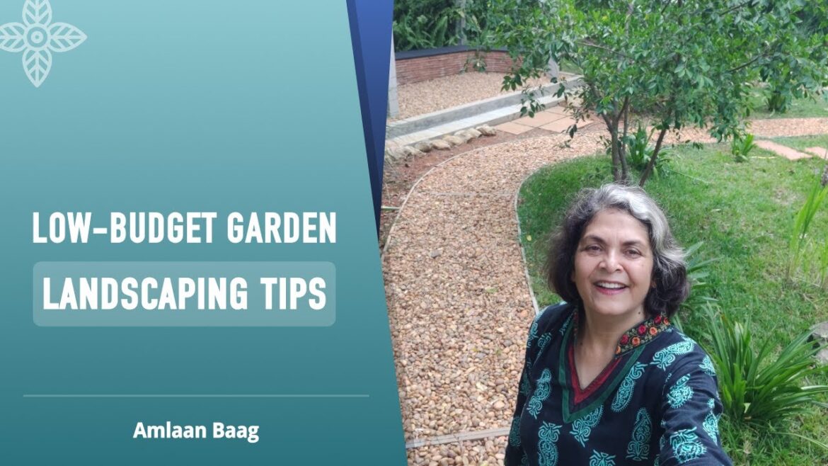 Low-Budget Garden Landscaping Tips | कम पैसे में करें अपने गार्डन की डिजाइनिंग
