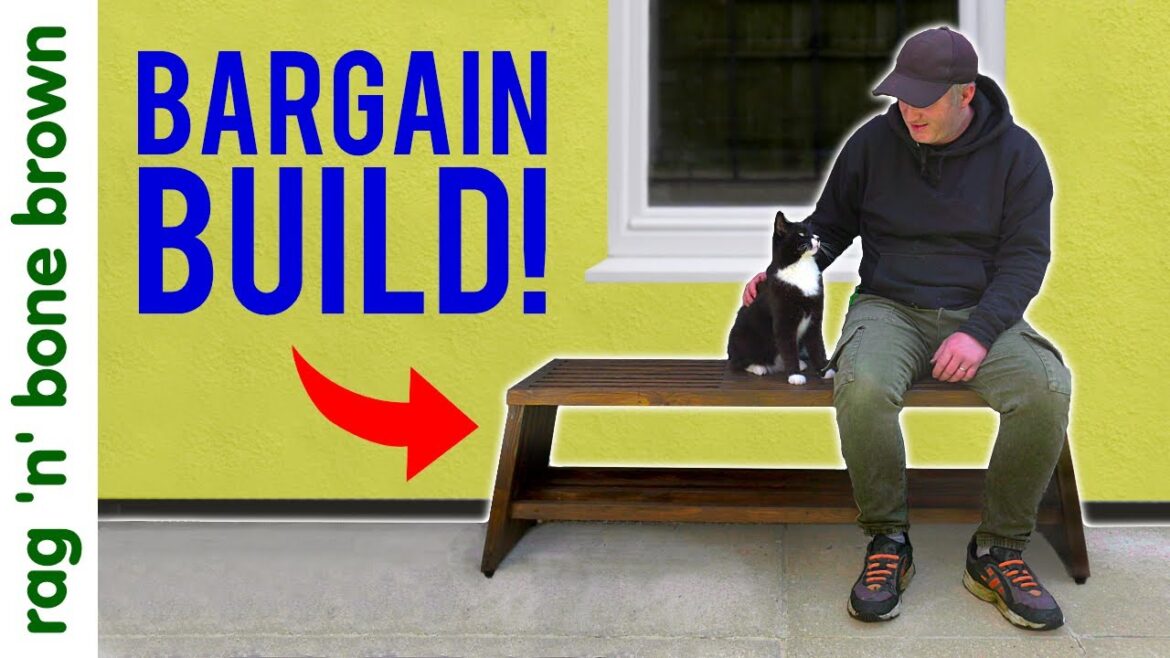 Under £50! – Garden Bench // PLANS AVAILABLE Under £50! - Garden Bench // PLANS AVAILABLE