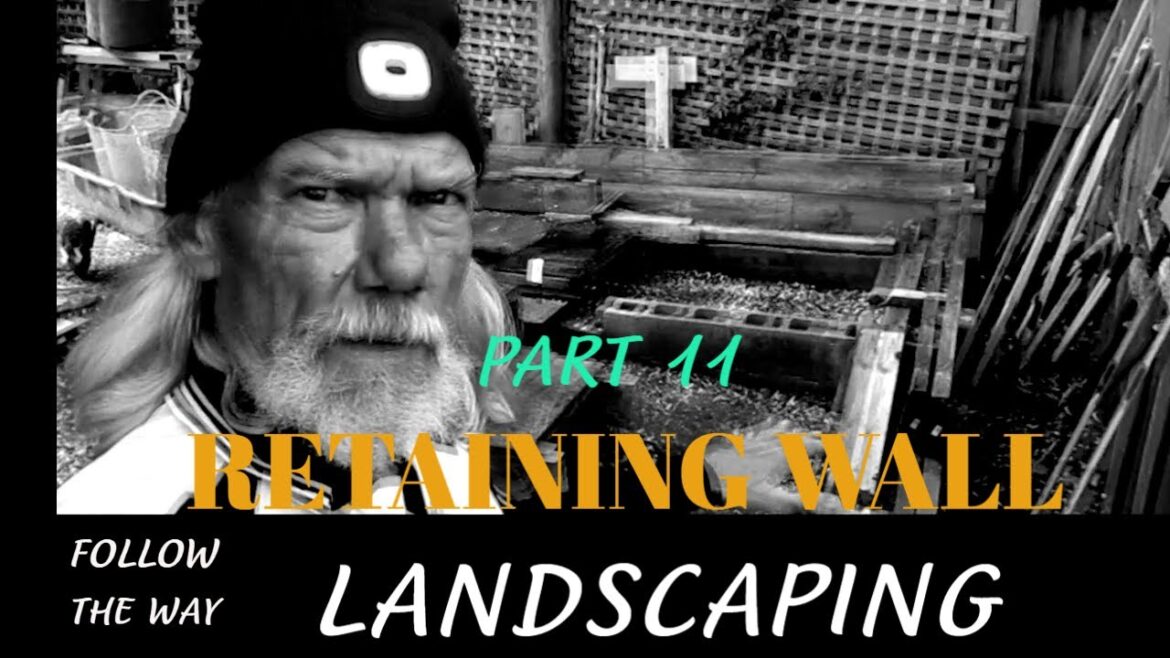 How to Build a Retaining Wall | Concreting Landscaping | Part 11 How to Build a Retaining Wall | Concreting Landscaping | Part 11