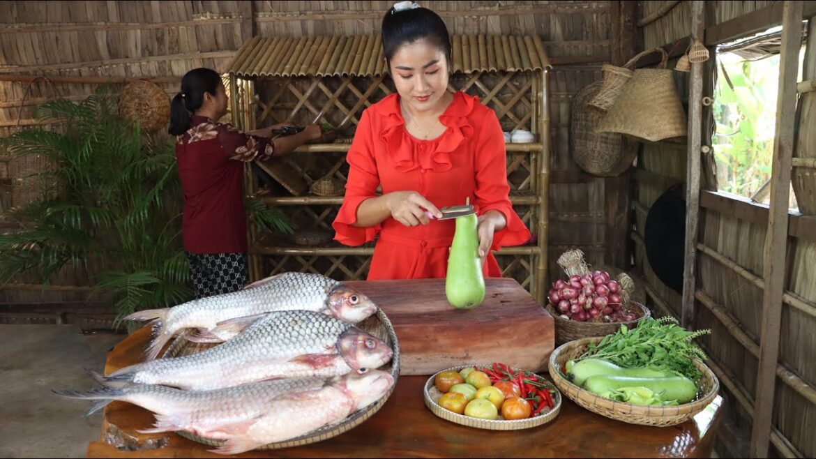 Countryside life TV: We cook fish with free vegetable from vegetable garden –  Yummy fishes cooking Countryside life TV: We cook fish with free vegetable from vegetable garden -  Yummy fishes cooking