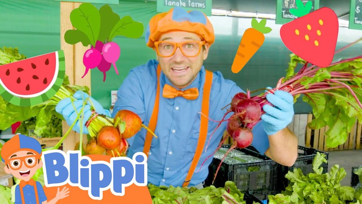 Blippi Learns Healthy Eating For Kids At Tanaka Farm | Educational Videos For Toddlers Blippi Learns Healthy Eating For Kids At Tanaka Farm | Educational Videos For Toddlers