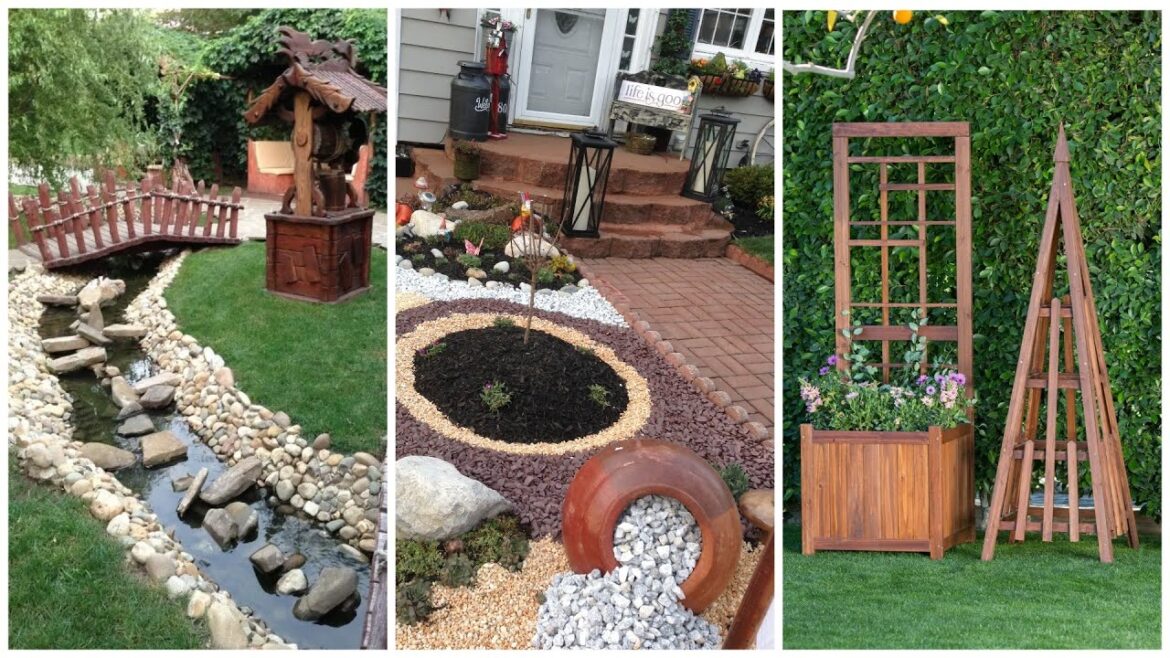 222+ beautiful ideas to make your garden or backyard cozy and original! 222+ beautiful ideas to make your garden or backyard cozy and original!