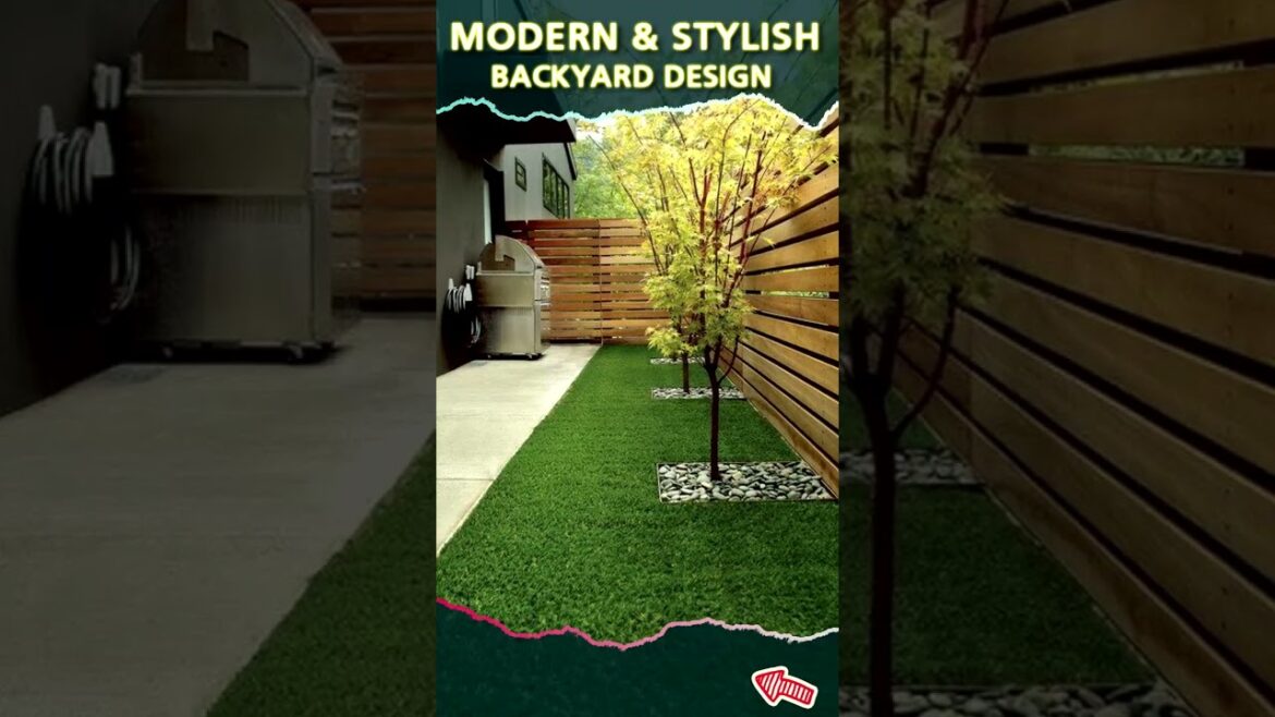 Modern Backyard Design