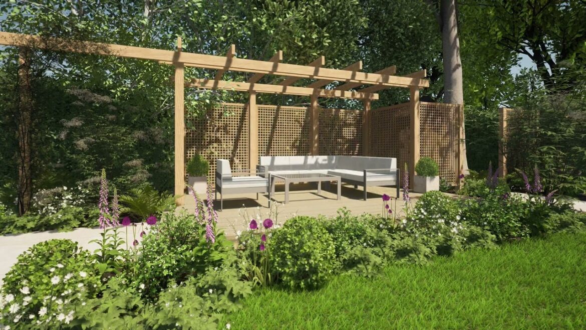 3D Garden Design Visualisation