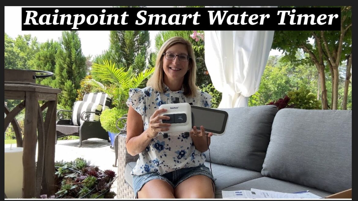 Rainpoint Smart Garden Irrigation System and Water Flow Meter Unboxing and Assembly