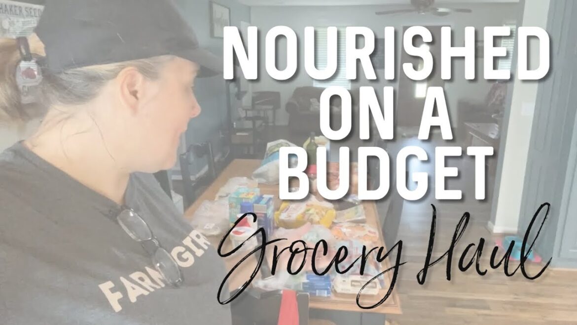$140 Weekly Grocery Haul & Nourishing Family Meal Plan $140 Weekly Grocery Haul & Nourishing Family Meal Plan