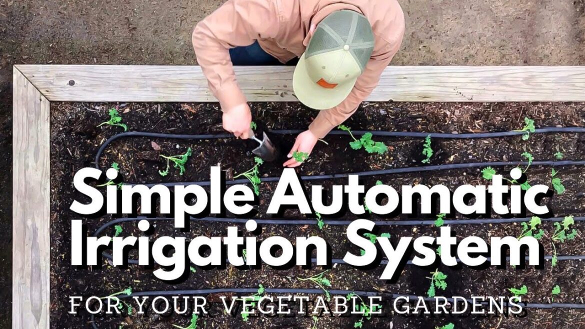 Easy DIY Automatic Irrigation System for any Garden!