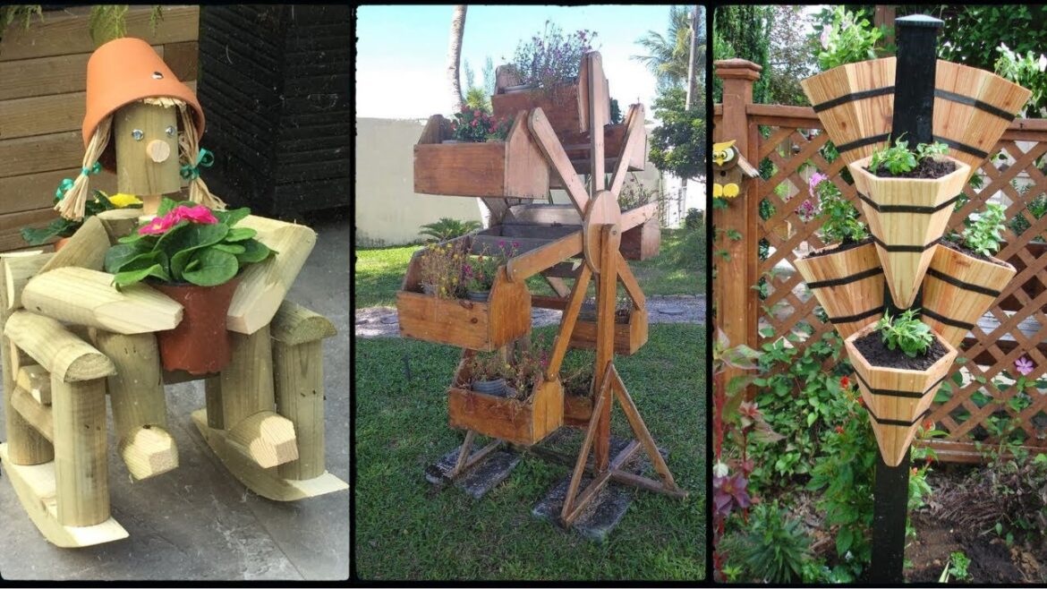 The Beginner's Guide to wooden garden art | wooden projects for garden ideas.