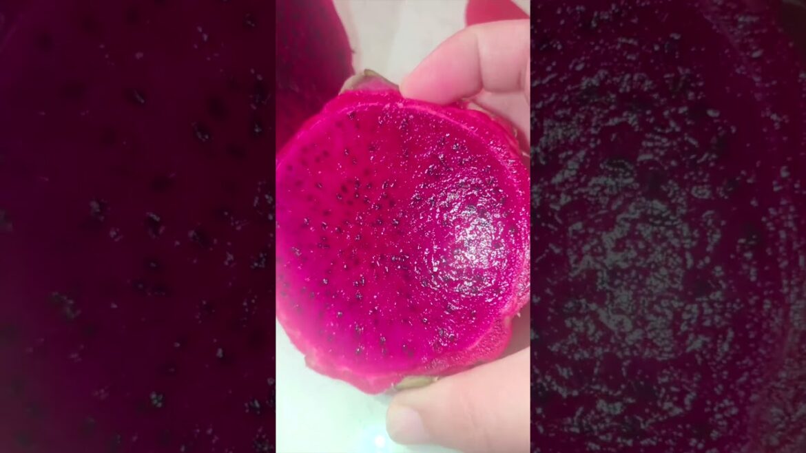 Pink Dragon Fruit (Pitaya ) #shorts | Nutrition | Benefits | Garden Tips | Nature | Bunnie’s Kitchen