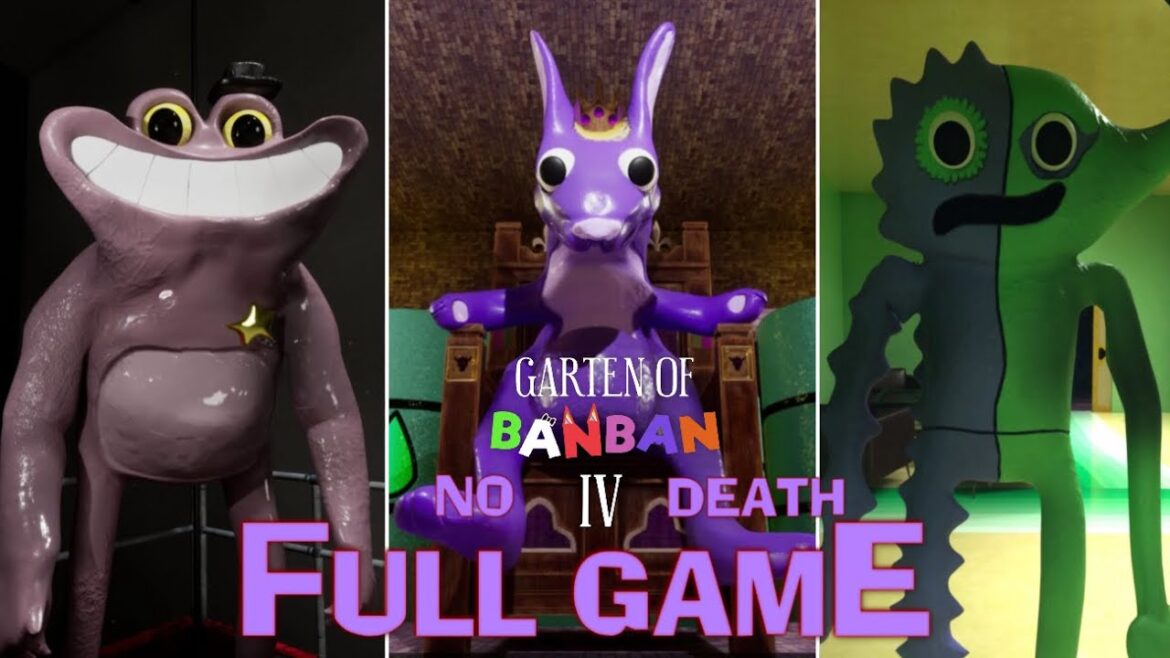Garten of Banban 4 FULL GAME Walkthrough – NO DEATHS (4K60FPS) No Commentary Garten of Banban 4 FULL GAME Walkthrough - NO DEATHS (4K60FPS) No Commentary