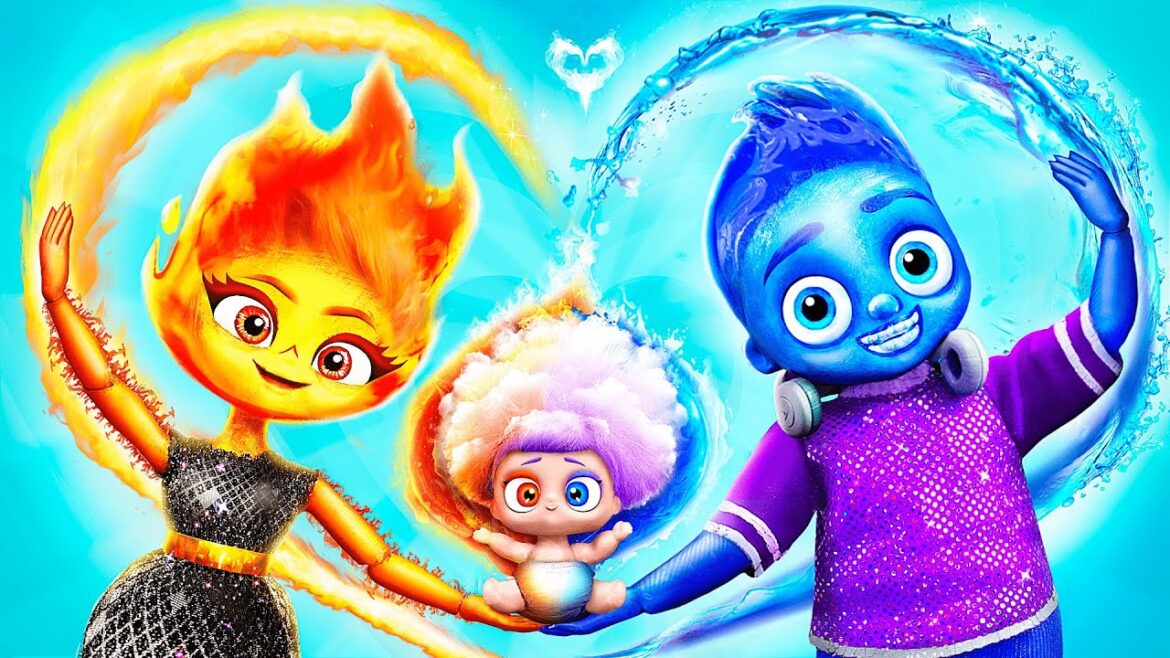 Elemental - Ember's Family / 32 DIYs for LOL OMG