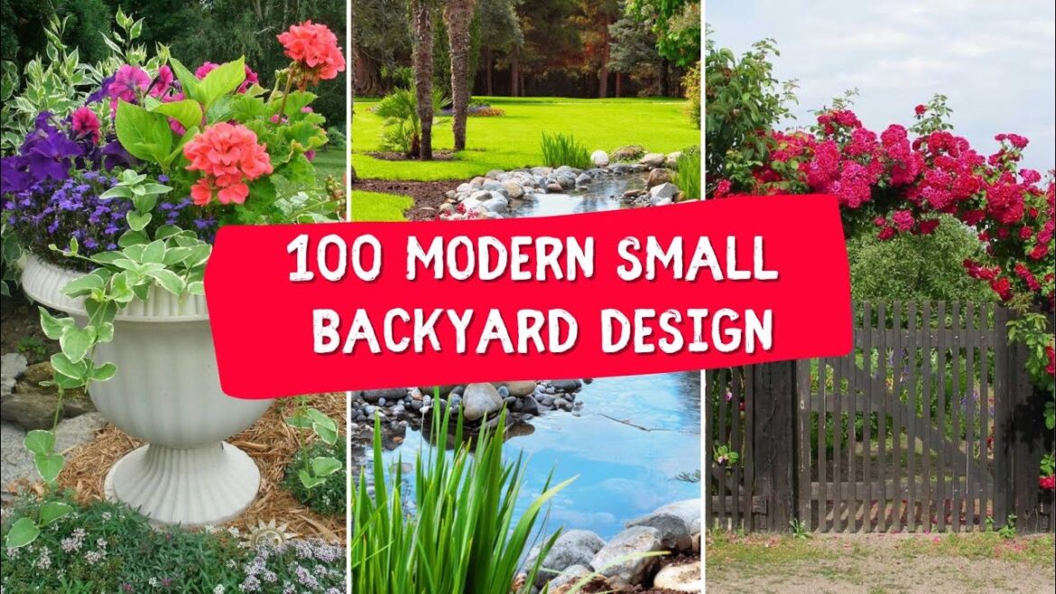 100 Modern small backyard design 🌳 DIY ideas for home and garden 🍀 Landscaping design 100 Modern small backyard design 🌳 DIY ideas for home and garden 🍀 Landscaping design