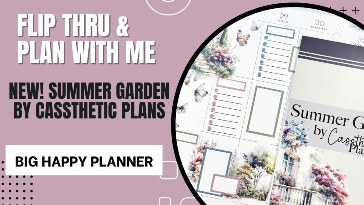 Plan With Me | NEW Summer Garden by @casstheticplans