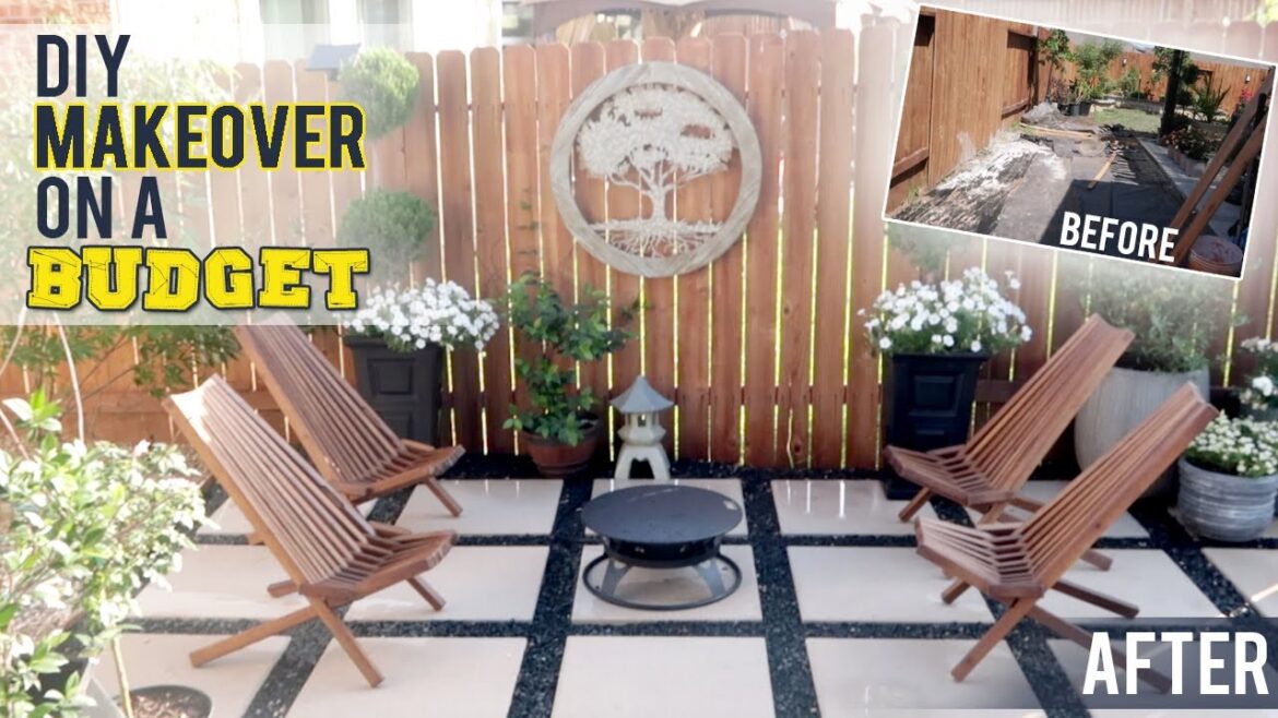 DIY BACKYARD PATIO MAKEOVER ON A BUGET | SMALL SIDE PAVER FROM START TO FINISH | DIY PATIO PAVERS DIY BACKYARD PATIO MAKEOVER ON A BUGET | SMALL SIDE PAVER FROM START TO FINISH | DIY PATIO PAVERS
