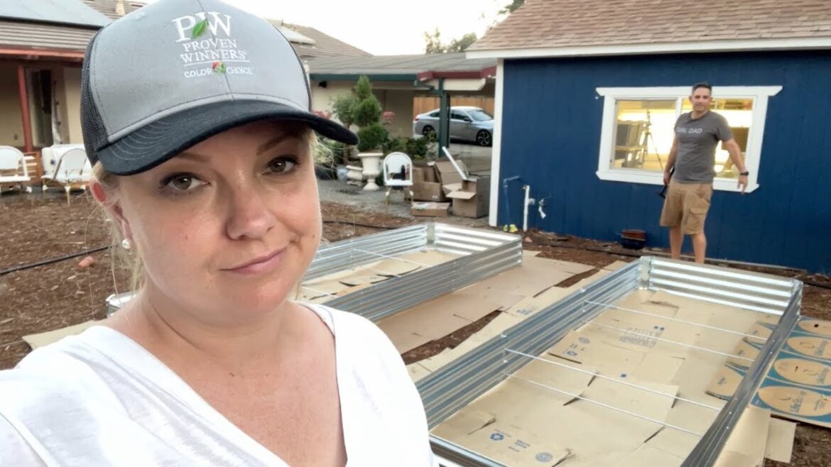 Improvised Seed Starting, Unplanned Plant Shopping and Meticulous Garden Bed Straightening 😉