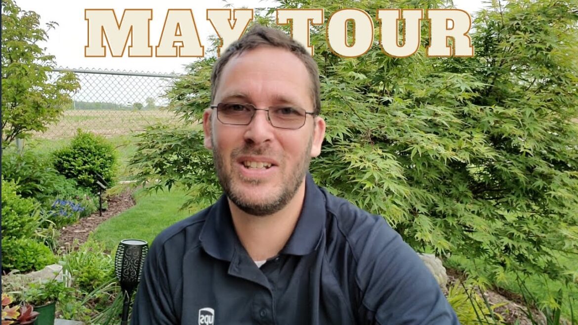 Front yard Garden tour May 2023