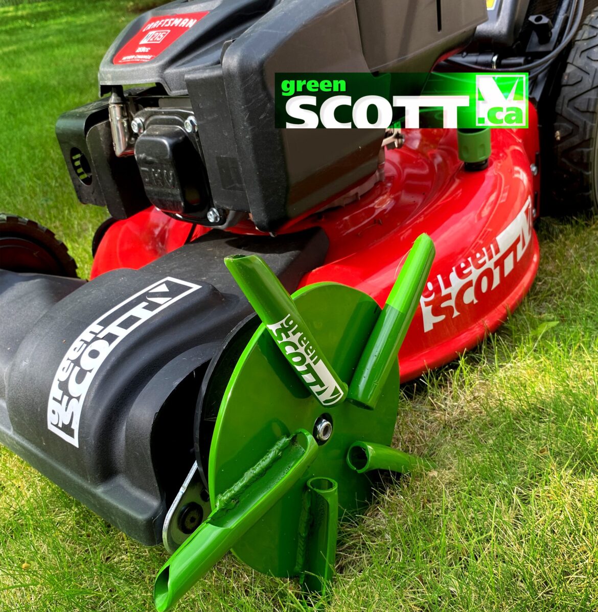 Green Scott Lawn Aeration