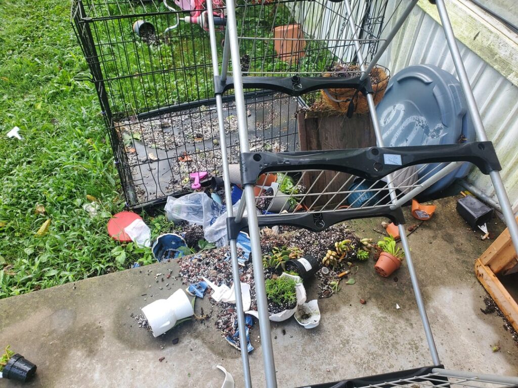 This is story all about how my porch got flipped, turned upside down...