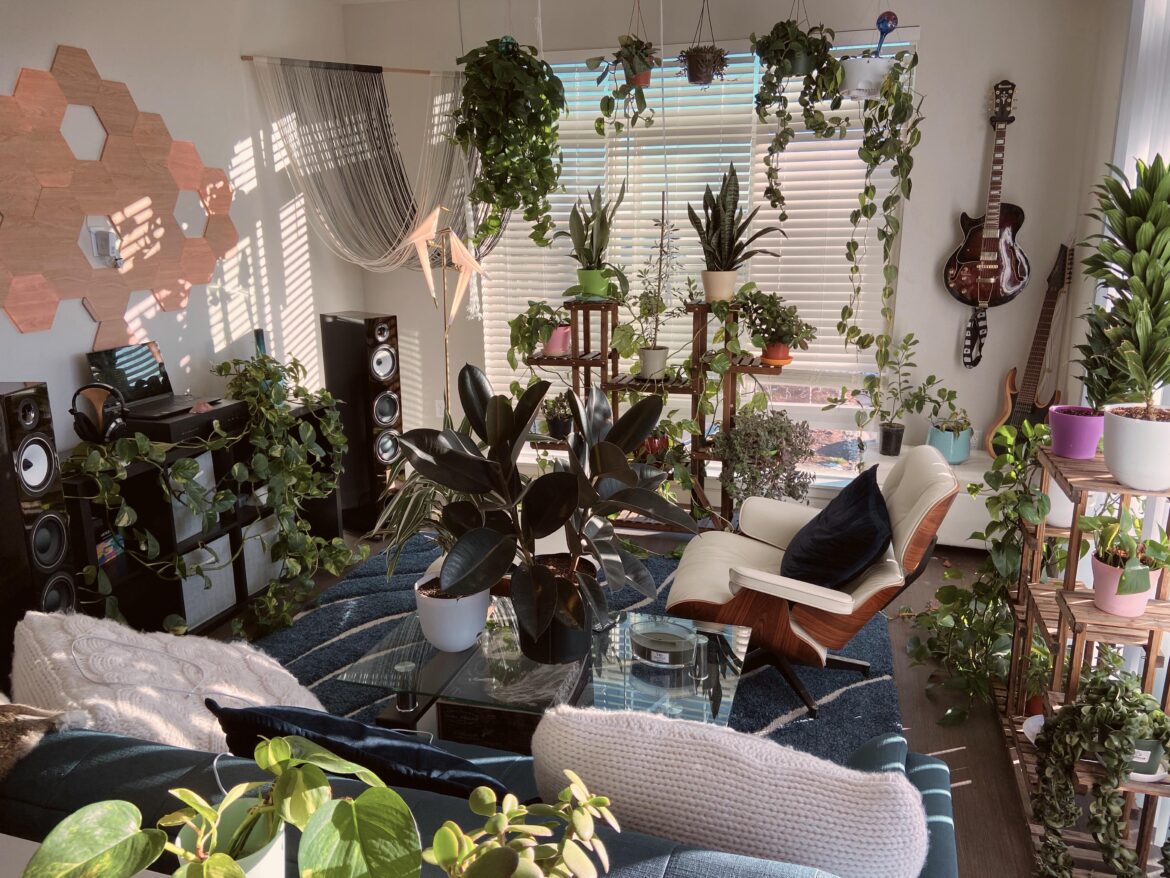 My old apartment. I have since gotten a bigger place but to accommodate, lol.