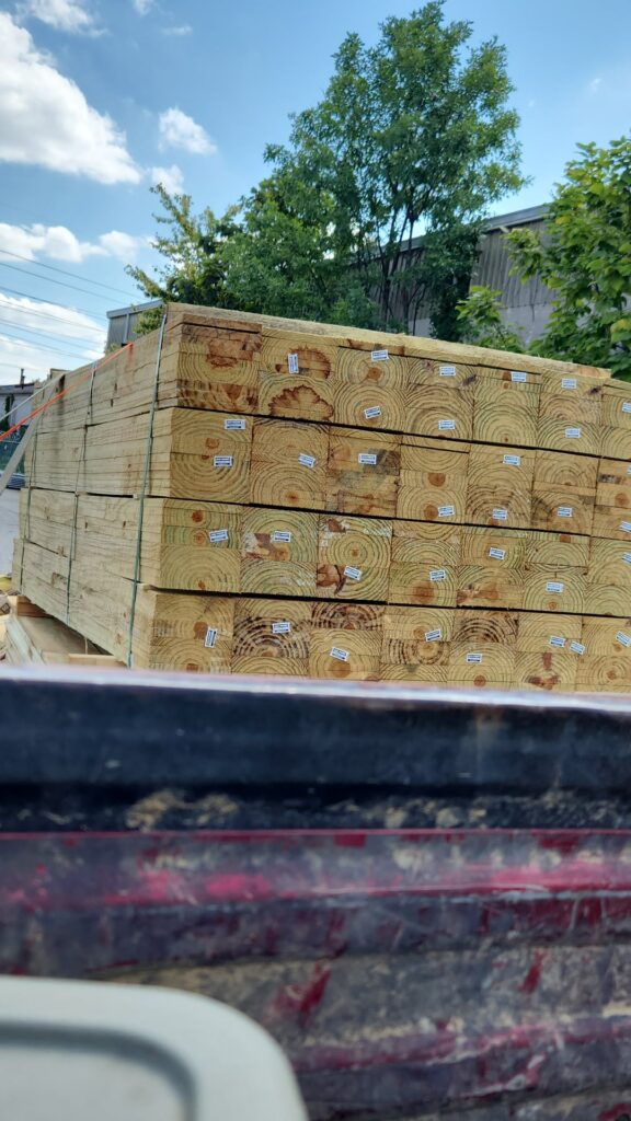 How old would you say the trees were that were used for these fence pickets? (Just curious)