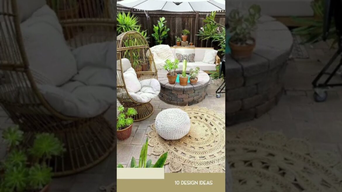 Tiny Backyard Ideas #shorts | Design Ideas