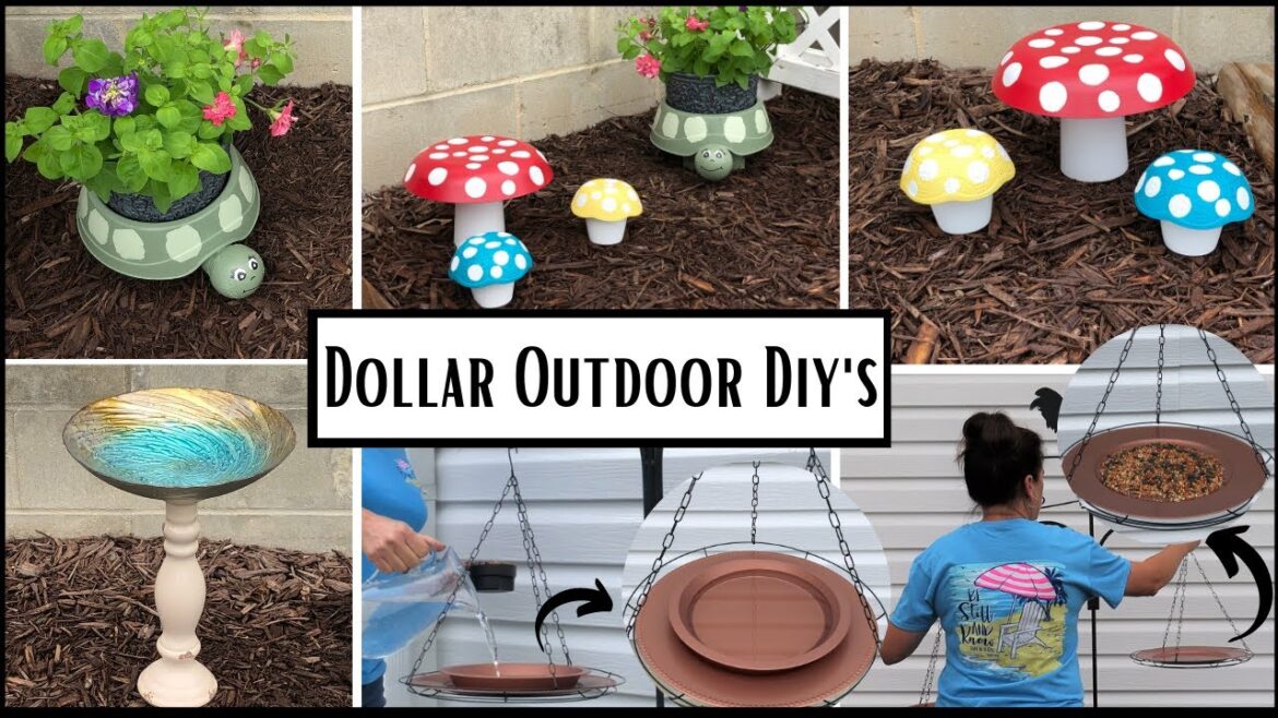 Dollar Outdoor Patio Diys/Garden Decor Diys Dollar Outdoor Patio Diys/Garden Decor Diys