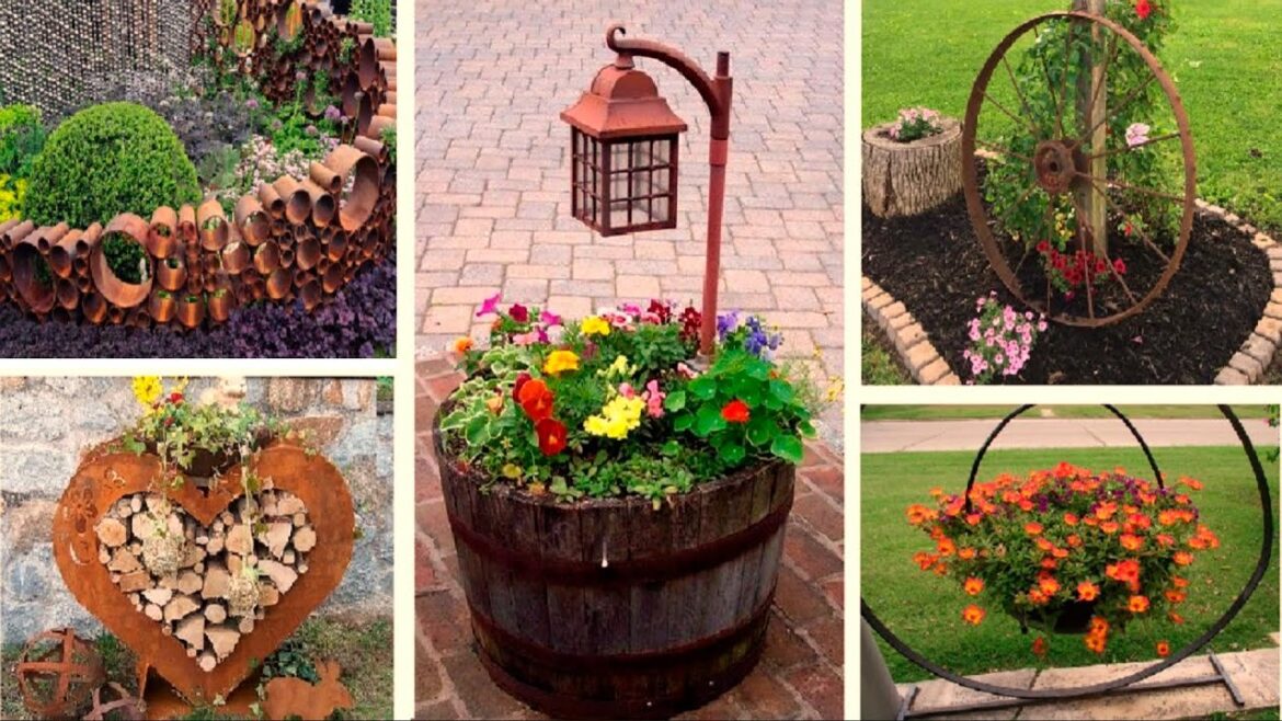 45 Rustic Garden Design Ideas That Are Truly Charming | garden ideas