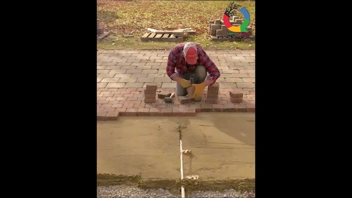 Satisfying Pavers Installation | Q Pros Landscaping | Canada  #diy
