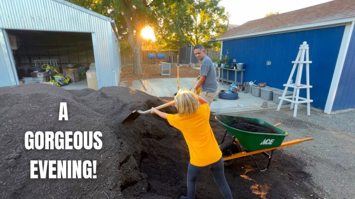 Filling the No-Till Garden Beds! :: Spending Some Quality Family Time in the Garden 🥰