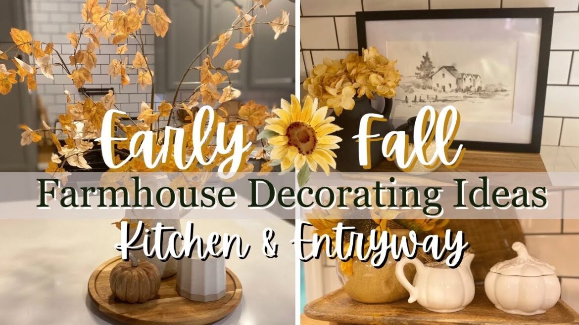 2023 Early Fall Decorating Ideas |Fall Decorate With Me |  Fall Decor