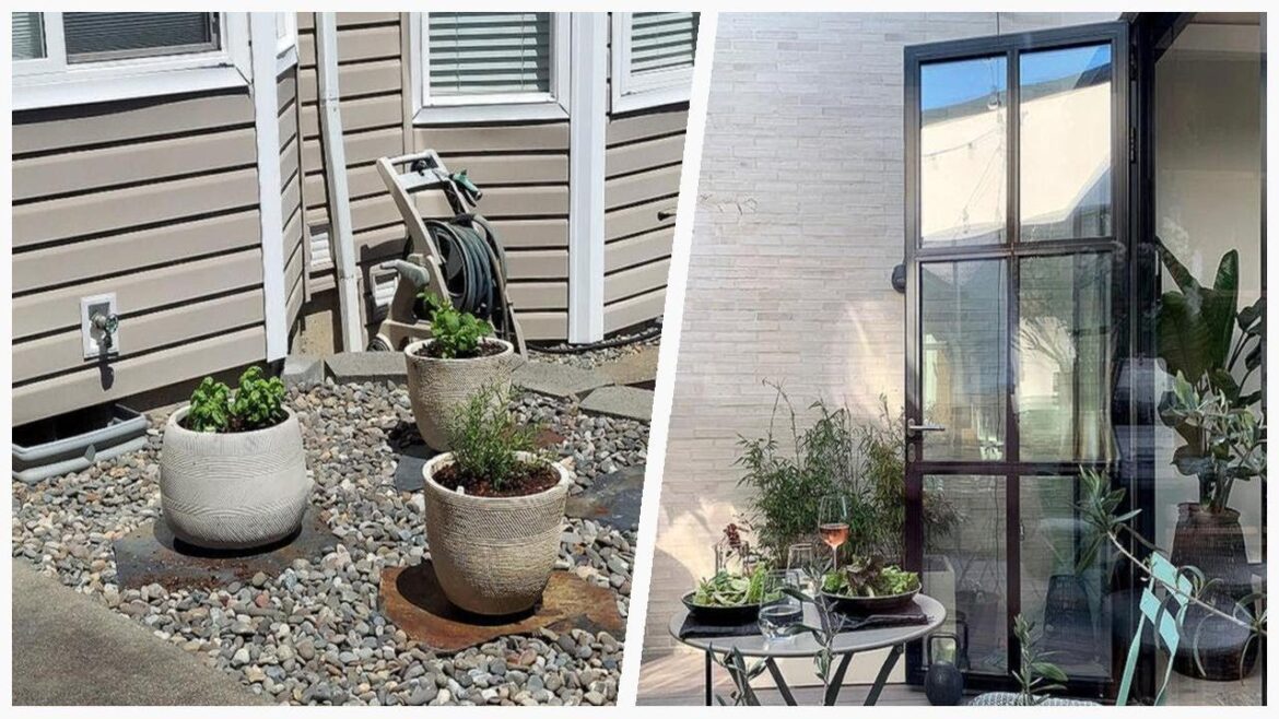 75 Industrial Patio Container Garden Design Ideas You'll Love ➤