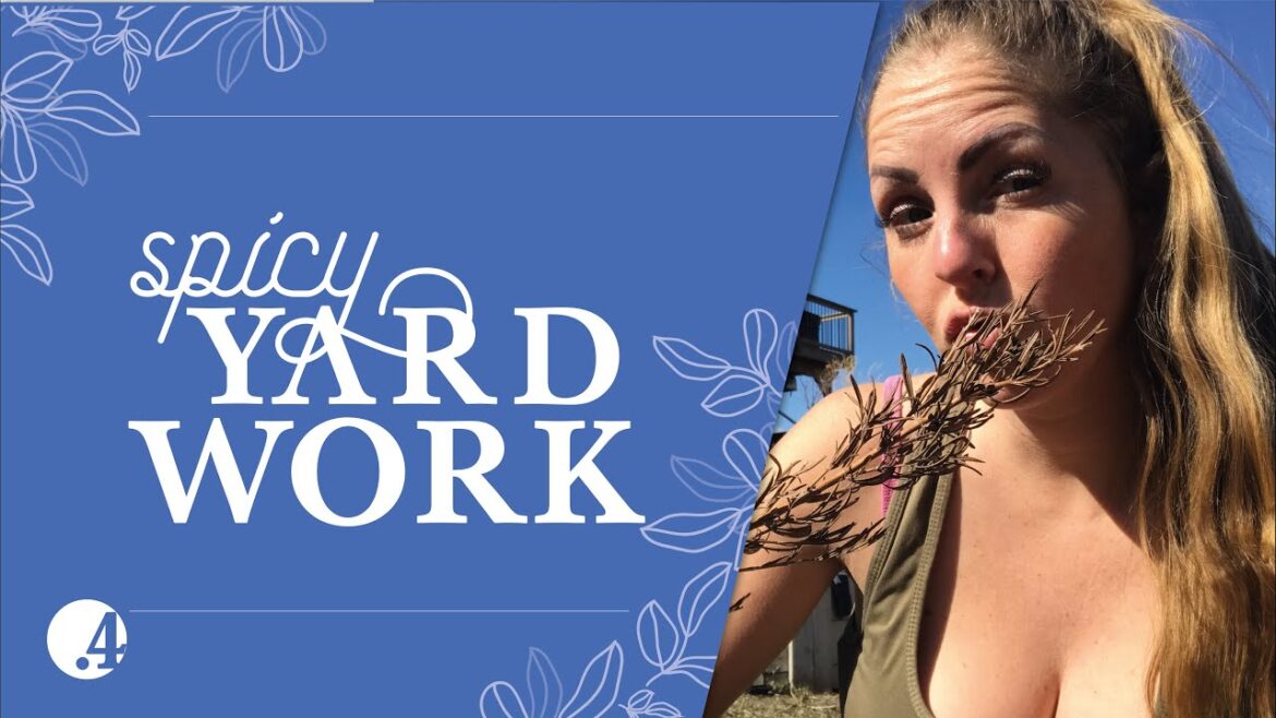 GETTING SPICY IN THE BACKYARD GARDEN (backyard homestead)