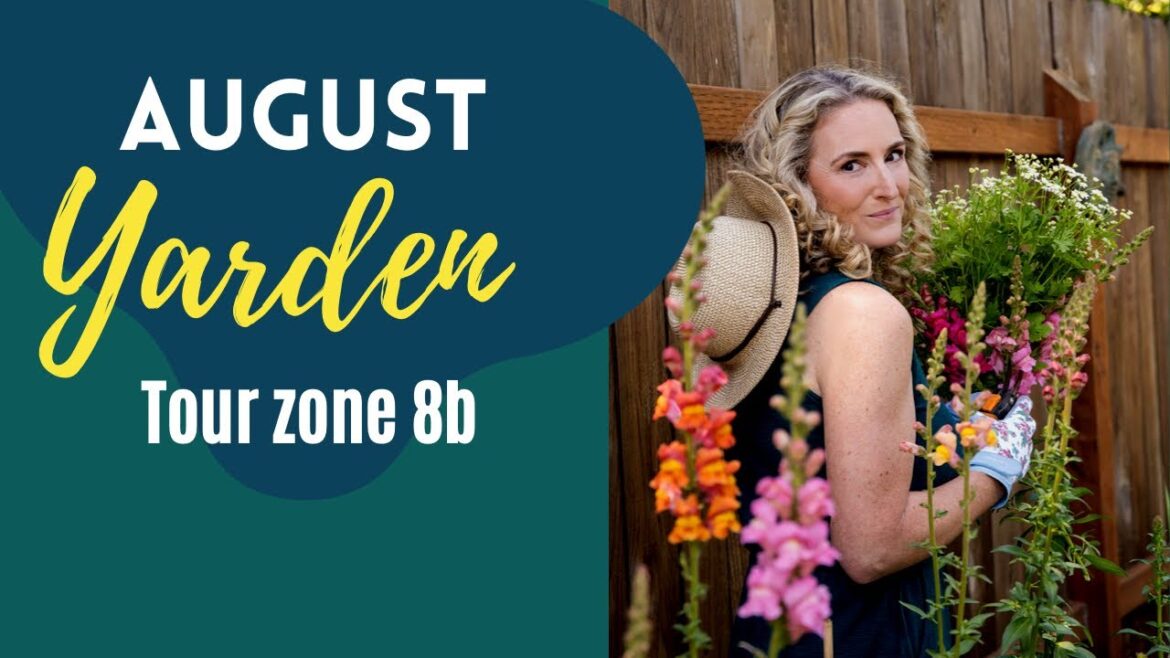 August (ish) Garden tour 🌻backyard garden || front yard garden
