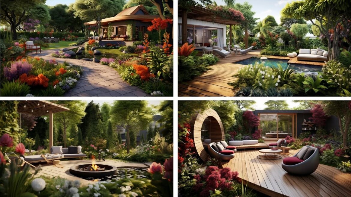 The Latest Collection of Backyard Garden Design Ideas
