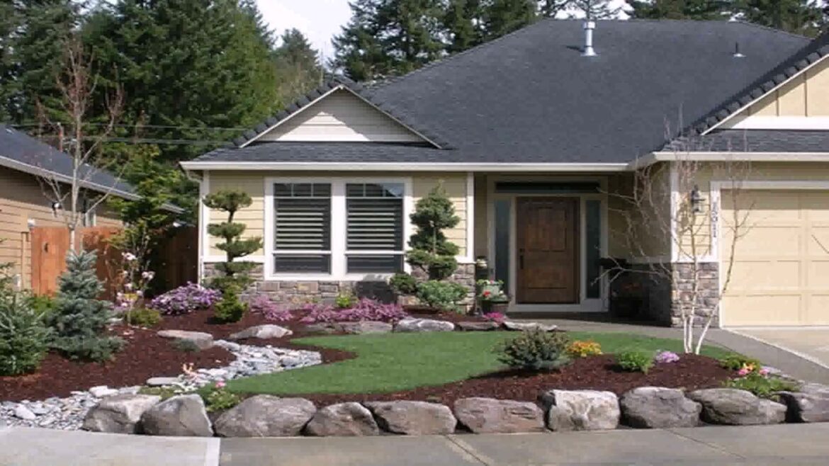Front Yard Landscaping Ideas With Rock