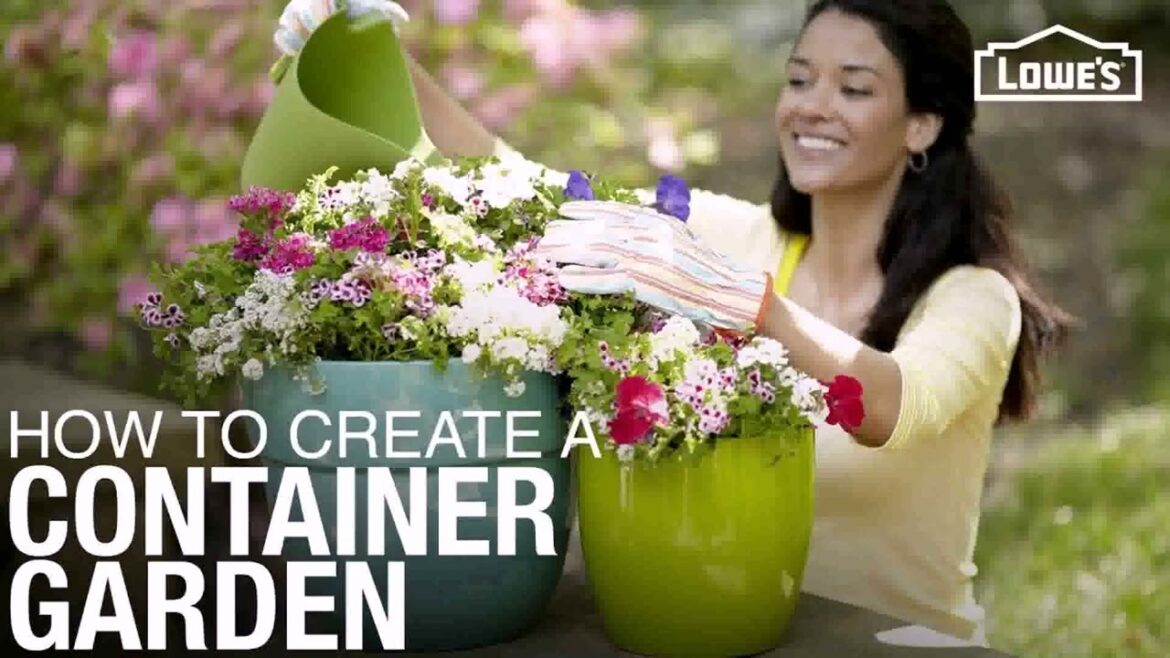 Container Garden Design Ideas Youtube