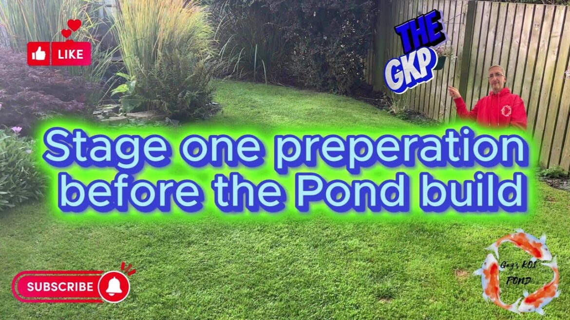 Stage one preperation before the Pond build #keepsmiling #koi #koifish #koicommunity #koipond