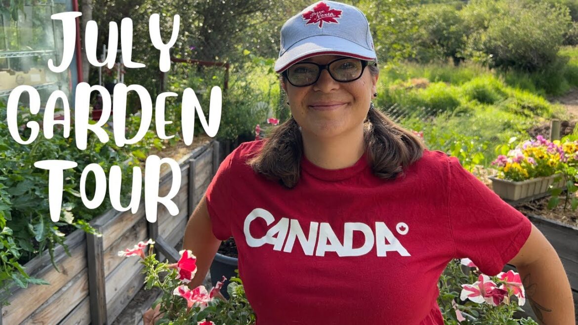 Canada Day Garden Tour | Zone 3 Vegetable Gardening