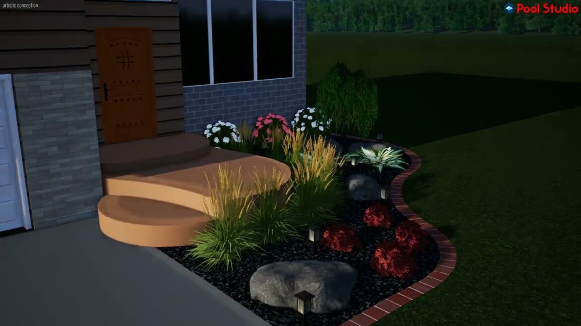 Low Maintenance Front Yard Landscape