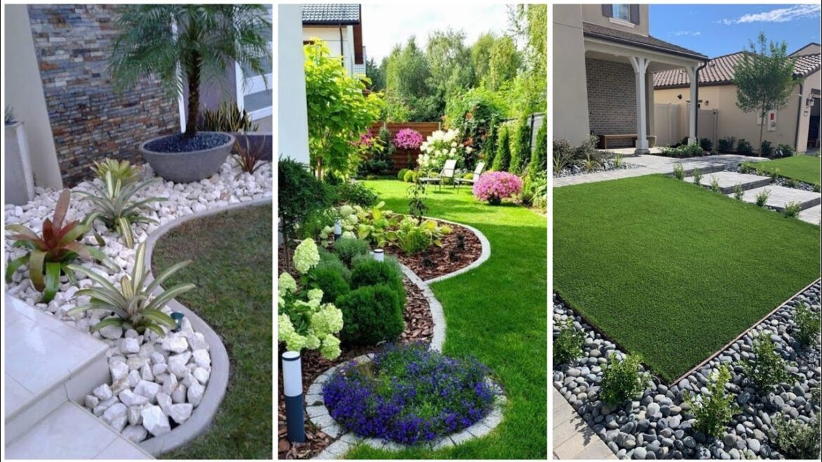 Must Watch ! Modern Front Yard & Backyard Garden Landscape  Designs | Latest Front Lawn Ideas#garden