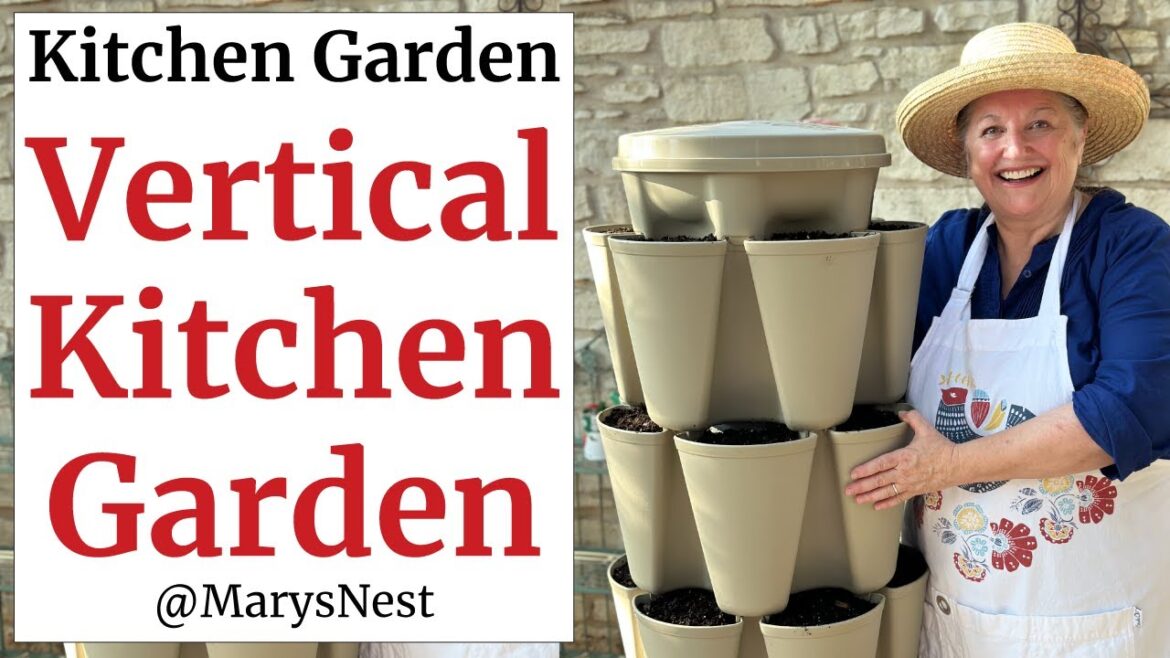 How to Create a Vertical Kitchen Garden Using the Greenstalk Planter System