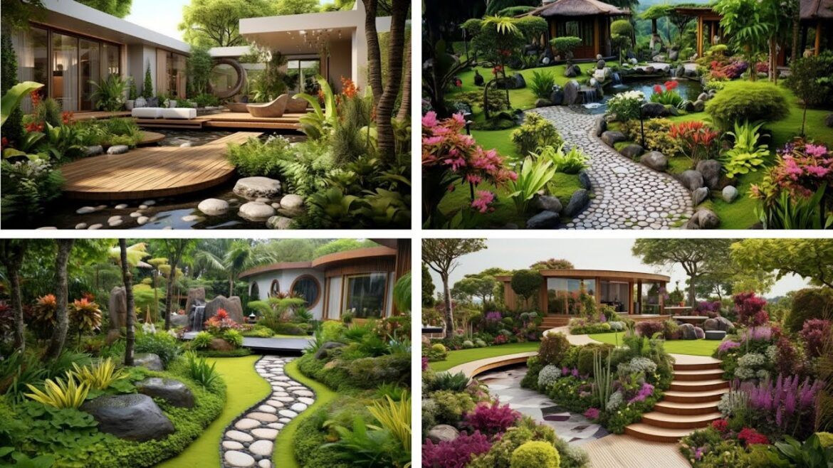 The Latest Collection of Awesome Home Garden Landscaping Ideas