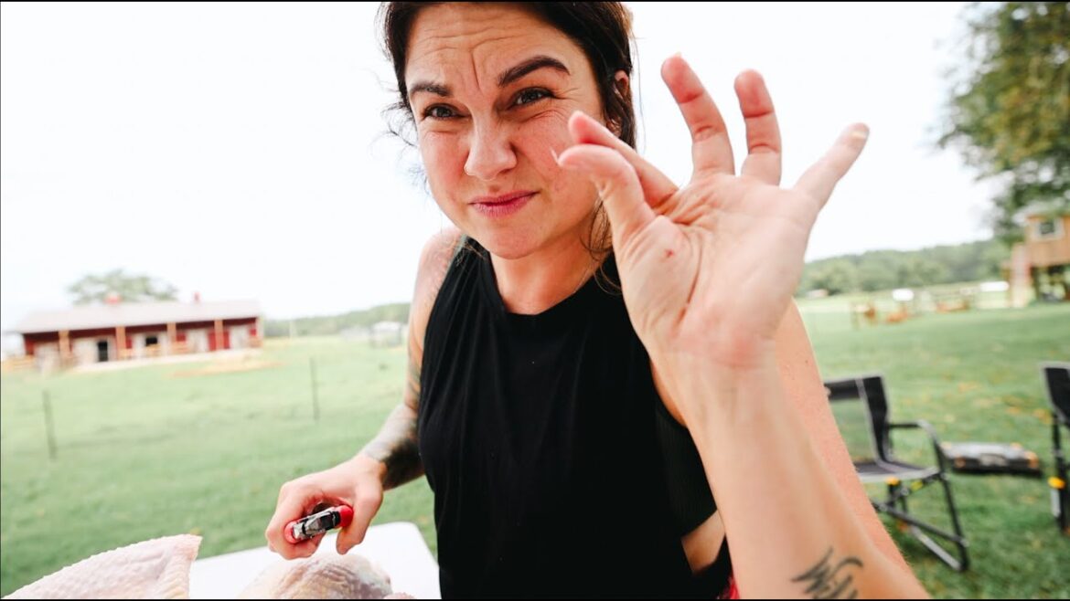 Roots and Refuge Farm: Turkey Processing Day VLOG Turkey Processing Day VLOG
