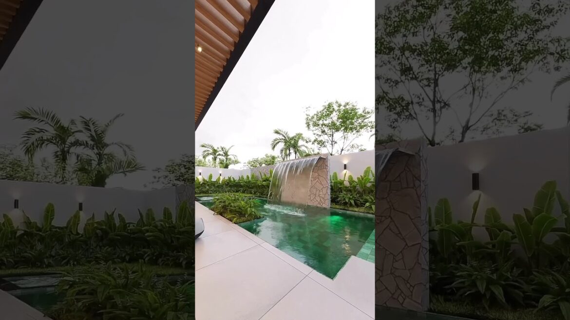 Woah! 😲 What do you think 💭🤔? #housedesign #backyard #garden